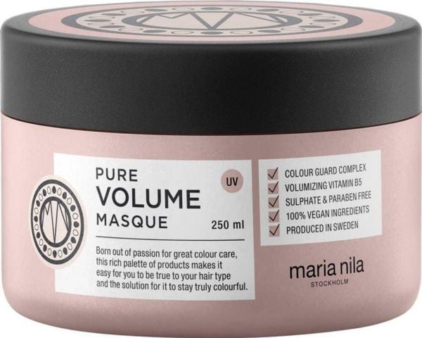 Maria Nila Pure Volume hårmaske for fint hår 250 ml