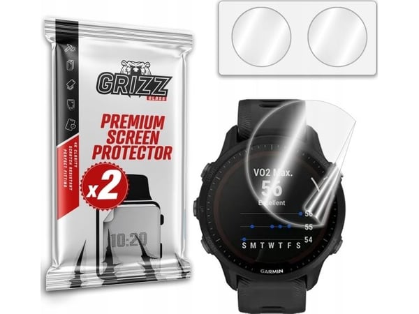 GrizzGlass keramisk film CeramicFilm til Garmin Forerunner 955