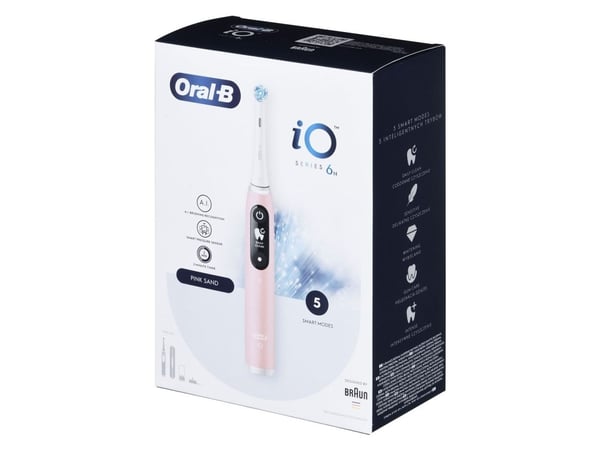 Oral-B iO6 Pink elektrisk tandbørste