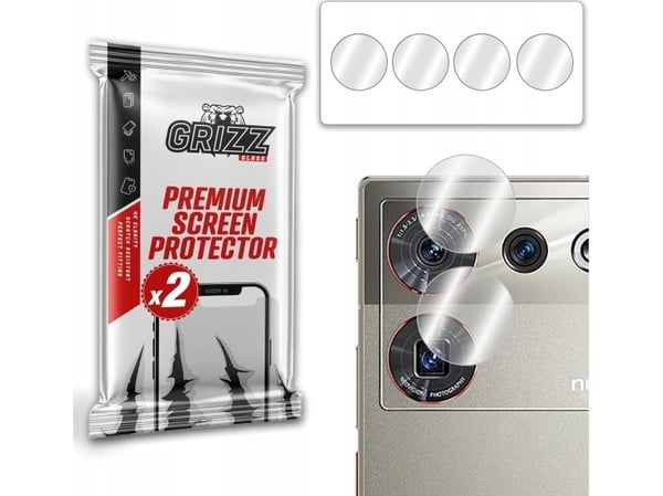 GrizzGlass Kamera Glass GrizzGlass HybridGlass kamera for ZTE Nubia Z50 Ultra