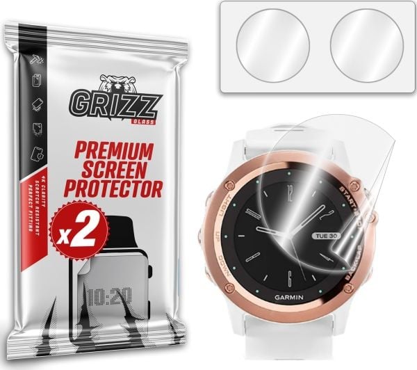 GrizzGlass GrizzGlass CeramicFilm keramisk folie for Garmin Fenix 3