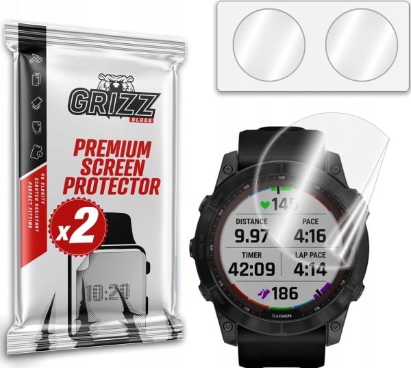 GrizzGlass GrizzGlass CeramicFilm keramisk folie for Garmin Fenix 7X