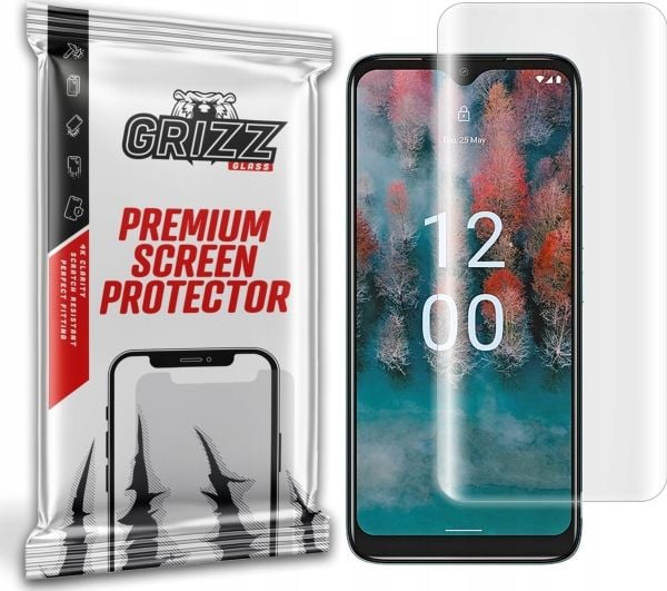 GrizzGlass hydrogel-helningsfilm GrizzGlass Hydrofilm til Nokia C12 Pro