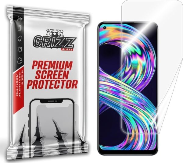GrizzGlass keramisk film til Realme 8 4G