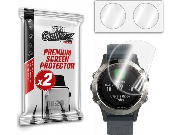 GrizzGlass GrizzGlass CeramicFilm keramisk folie for Garmin Fenix 5 Plus