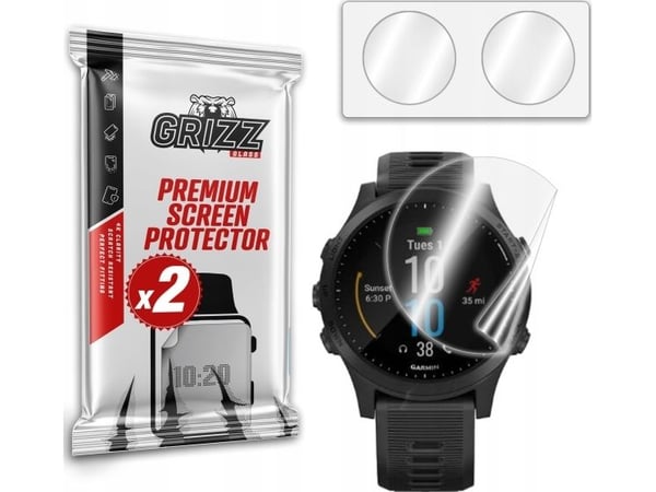 GrizzGlass keramisk film til Garmin Forerunner 945