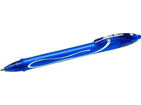 BIC Gel-ocity Quick Dry Gelpenne Medium Spids (0,7 mm) - blå - (12 stk.)