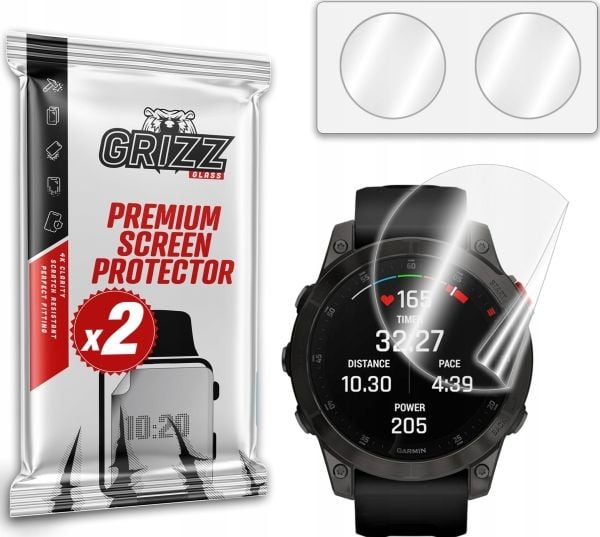 GrizzGlass CeramicFilm til Garmin Epix 2 gen