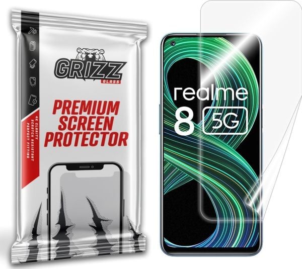 GrizzGlass GrizzGlass CeramicFilm Keramisk film for Realme 8 5G