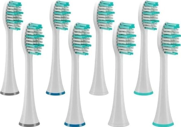 „TrueLife SonicBrush“ UV-toppar, vita standard 8-pack