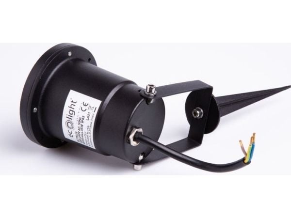 Utendørs projektør ECOLIGHT2 Eco Light EC79018 1x35W GU10 IP65 230V svart