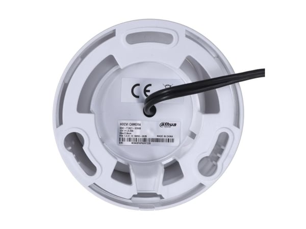 Dahua Technology Cooper DH-HAC-T1A21-0280B, CCTV övervakningskamera, Utomhus, Kabel, 46,9 m, Tak/vägg/stång, Vit