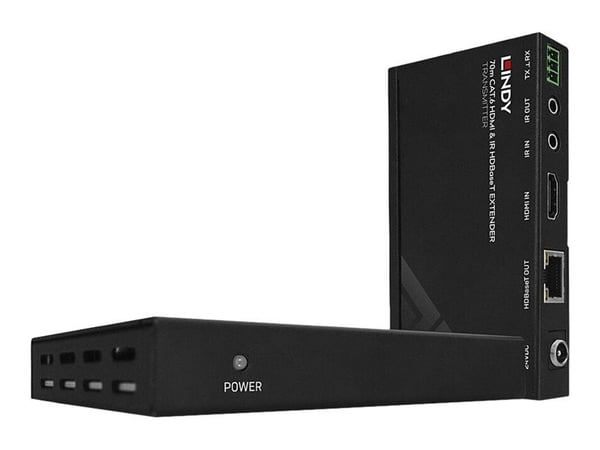 LINDY C6 HDMI 2.0 Extender - Video/lyd/infrarød-utvider - HDBaseT - opp til 70 m