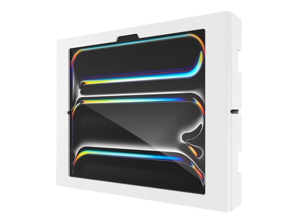Compulocks iPad Pro M4 13" (2024), Apex Secured Enclosure Wall Mount - Innhegning - for nettbrett - sikret - låsbar - metallramme - hvit - skjermst...