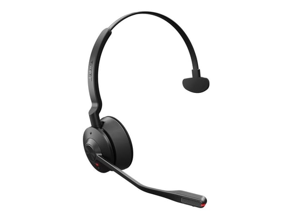 Jabra Engage 55 SE Mono - Hodesett - on-ear - DECT - trådløs - USB-A via DECT adapter - UC-sertifisert