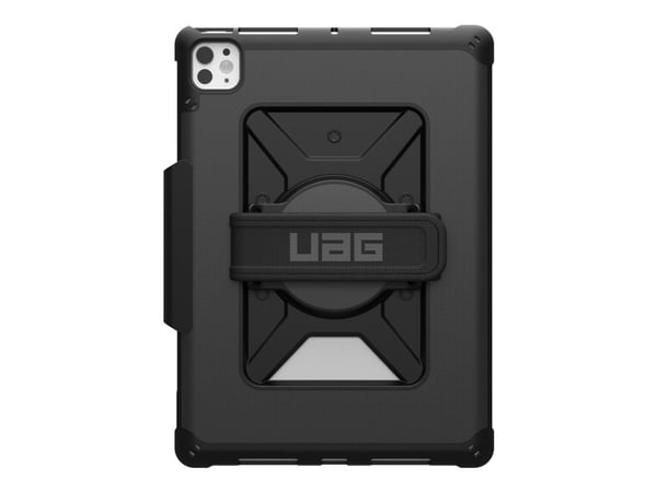 UAG Metropolis Series - Baksidesskydd för surfplatta - med handrem - composite, polyuretan (PU) - svart - för Apple 11-inch iPad Pro (M4)