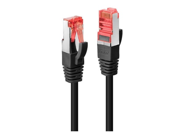Lindy - Koblingskabel - RJ-45 (hann) til RJ-45 (hann) - 2 m - SFTP, PiMF - CAT 6 - uten hindringer - svart
