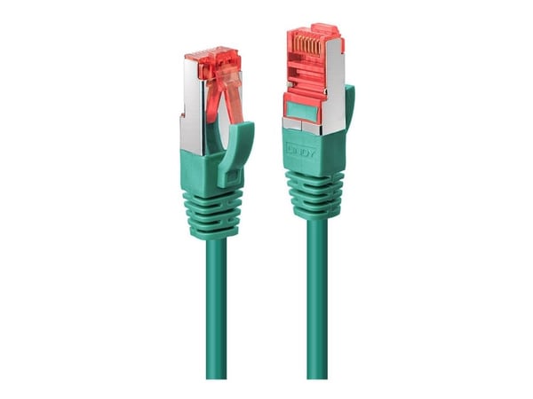 Lindy - Koblingskabel - RJ-45 (hann) til RJ-45 (hann) - 3 m - SFTP, PiMF - CAT 6 - uten hindringer - grønn