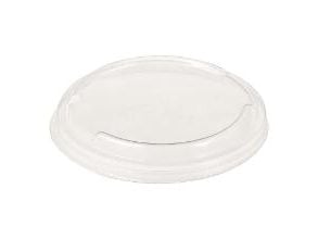 Plastlåg Deli Ø121 mm Rund til Bægre Ø121 PLA Klar,18 ps x 50 stk/krt