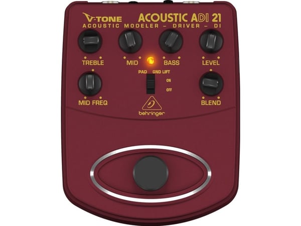 Behringer ADI21, Bordeaux, 100 mm, 50 mm, 127 mm, 460 g