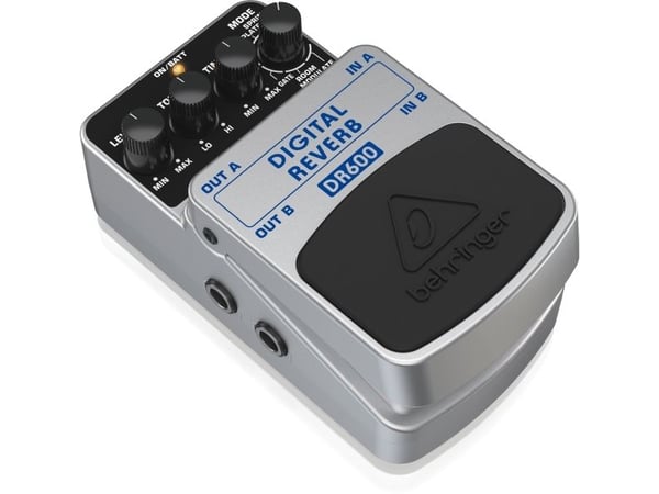 Behringer DR600, Effektpedal, Svart, Silver, Gitarr, AC, Tyskland
