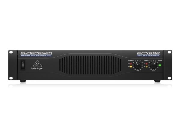 Behringer asd, 4000 W, 0,02 %, 34 dB, 20000 ohm (O), 20 - 20000 Hz, 1/4"