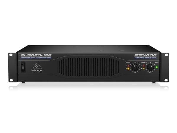 Behringer asd, 4000 W, 0,02 %, 34 dB, 20000 ohm (O), 20 - 20000 Hz, 1/4"