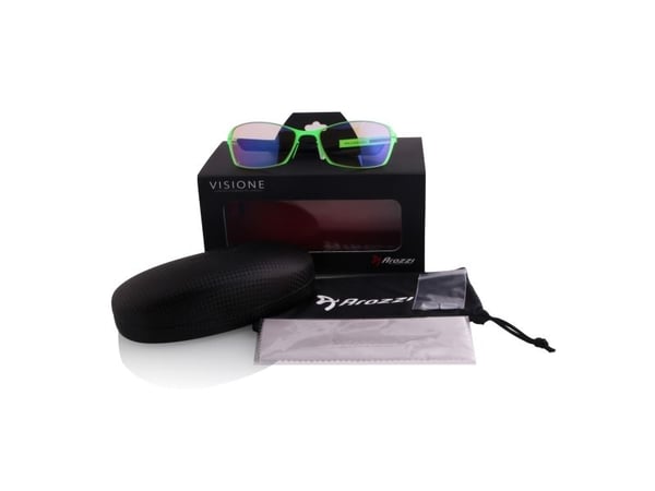 Arozzi Visione VX-500, Unisex, Rektangel, Spilling, Grønn, Acetat, Rustfritt stål, Lilla