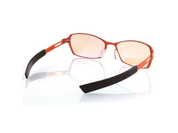 Arozzi Visione VX-500, Unisex, Rektangel, Spilling, Oransje, Acetat, Rustfritt stål, Lilla