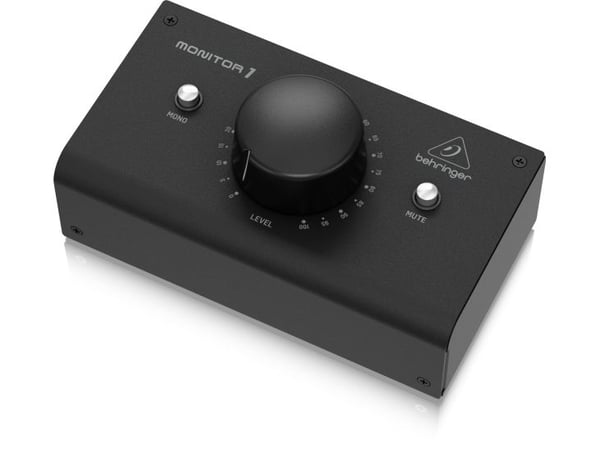 Behringer MONITOR1, Rotasjonsvolumkontroll, Frittstående, Sort, Tyskland