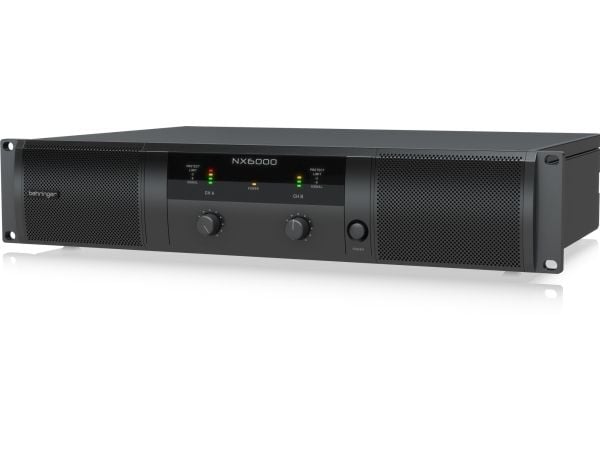 Behringer NX6000, 2.0 kanaler, 3000 W, D, 48 dB, 4 ohm (O), 8 ohm (O)
