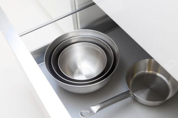 Brabantia blandeskål stål matt sort, 3 L (d26 cm) (363863)