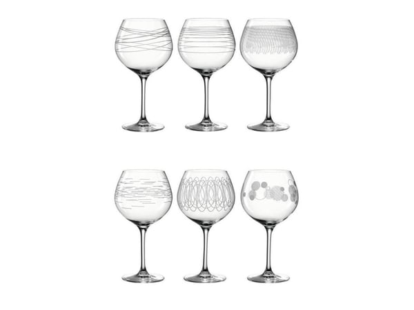 LEONARDO Casella, All-bruk vinglass, Standard glass, Glass, Gjennomsiktig, 630 ml, 21 cm