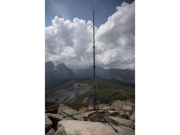 Manfrotto MS0490C, 3 ben, Sort, Rød, 197 cm, 780 g