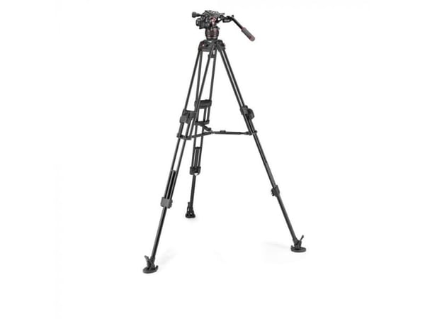 Manfrotto 645 Alu Fast Twin stativ + 608 head center start