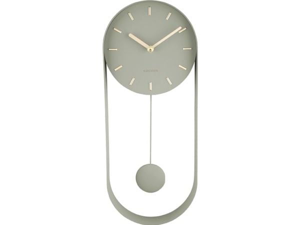 Karlsson KA5822DG, Vegg, Quartz clock, Rund, Grønn, AA, 200 mm