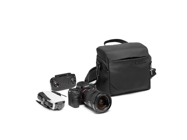 Manfrotto MB MA3-SB-L, Skulder boks, Universell, Skulderrem, Sort
