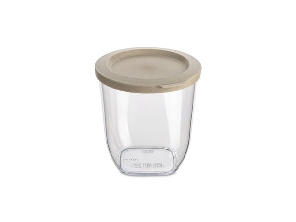 koziol 4061700, Universell Container, 1 l, Sand, Gjennomsiktig, Avtagbart lokk, Andre, 125 mm