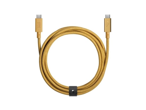 Native Union Belt, 2,4 m, USB C, USB C, USB 2.0, 0,48 Gbit/s, Brun