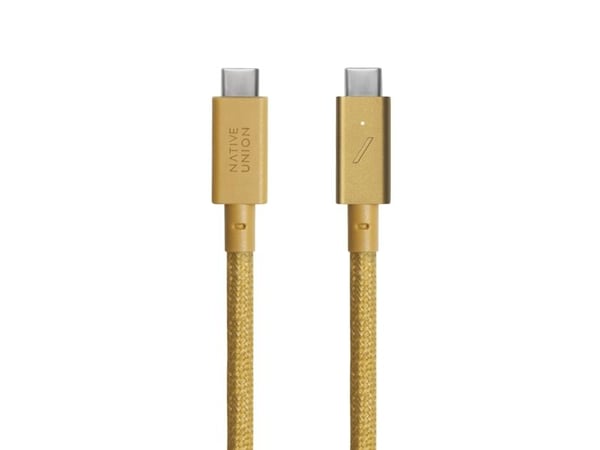 Native Union Belt, 2,4 m, USB C, USB C, USB 2.0, 0,48 Gbit/s, Brun