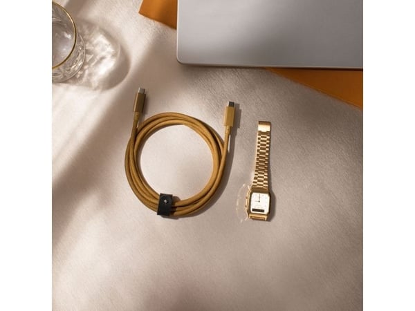 Native Union Belt, 2,4 m, USB C, USB C, USB 2.0, 0,48 Gbit/s, Brun