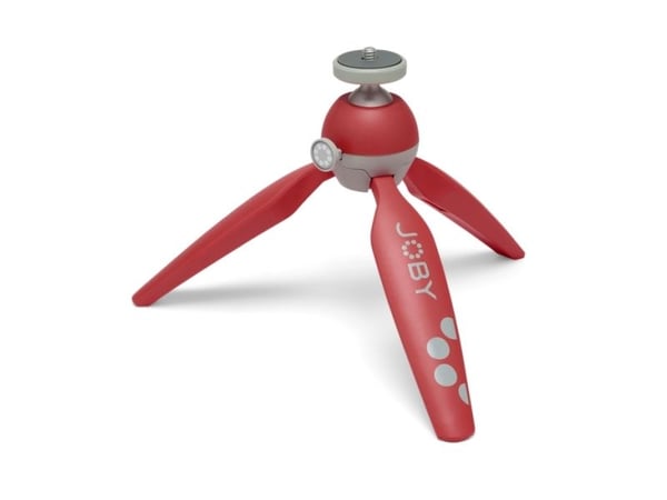 Joby JB01873-BWW, 3 ben, Rød, 13,5 cm, 170 g