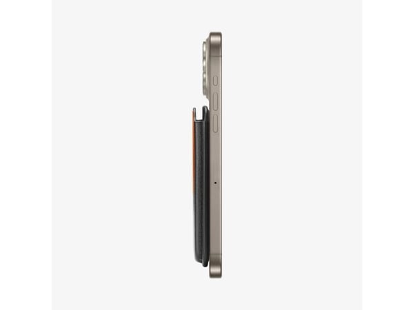 Spigen Valentinus, Kortholder, Svart, PU lær, Apple, MagSafe Device, 1 stykker