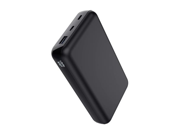 Trust Laro - Strømbank - 20000 mAh - 100 watt - 5 A - QC 3.0, Power Delivery 3.0 + PPS - 3 utgangskontakter (4 pin USB Type A (QC 3.0), 2 x 24 pin ...
