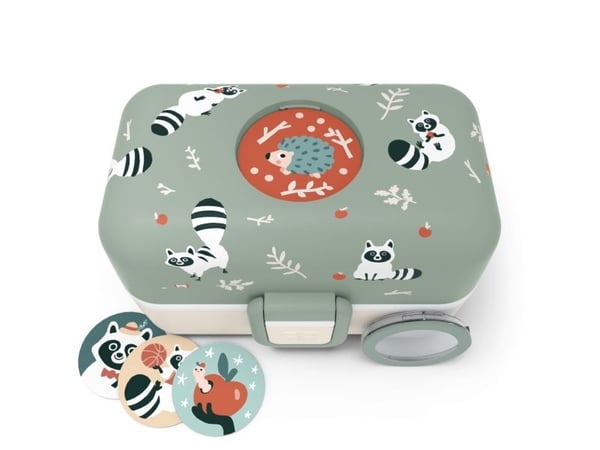 monbento MB Tresor, Lunchväska, Barn, Grön, Polypropylen (PP), Bild, Rektangulär
