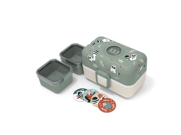 monbento MB Tresor, Lunchväska, Barn, Grön, Polypropylen (PP), Bild, Rektangulär
