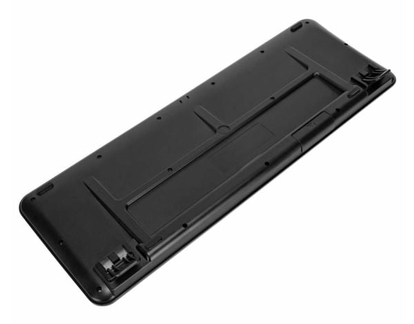 Targus - Tastatur- og mussett - kombinasjon - full size - trådløs - 2.4 GHz - QWERTY - Nordisk - svart