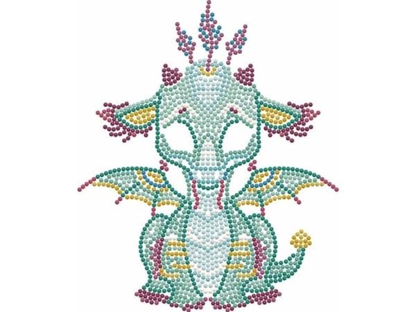 Diamond Dotz DBX.010, Timanttimaalisetti lapsille, Monivärinen
