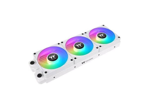 Thermaltake CT140 EX ARGB Sync - Kabinettvifte - 140 mm - hvit (en pakke 3)