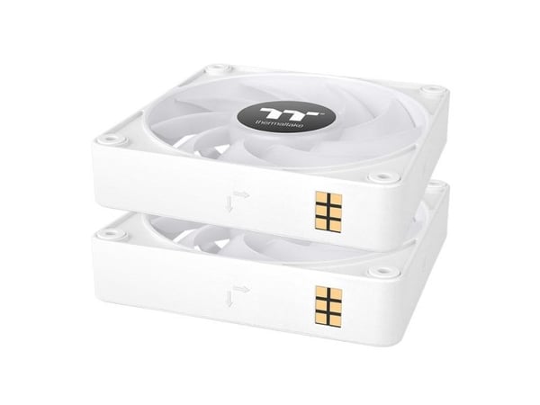 Thermaltake CT140 EX ARGB Sync - Kabinettvifte - 140 mm - hvit (en pakke 3)
